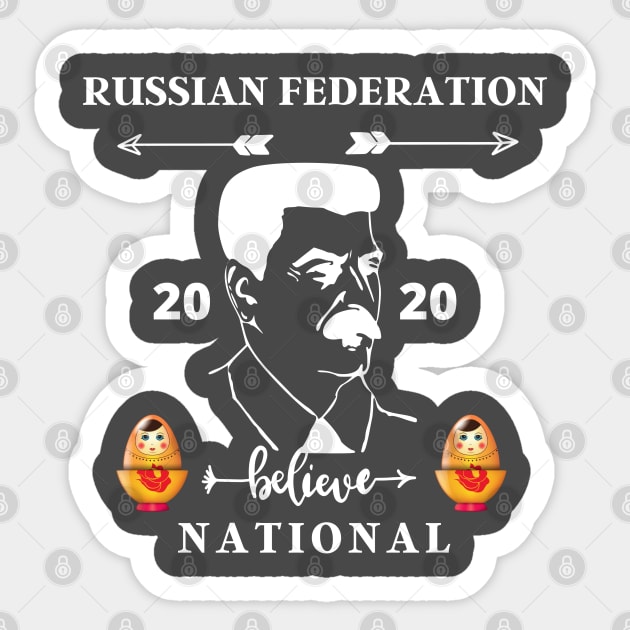 Russia 2020 Sticker by Grishman4u